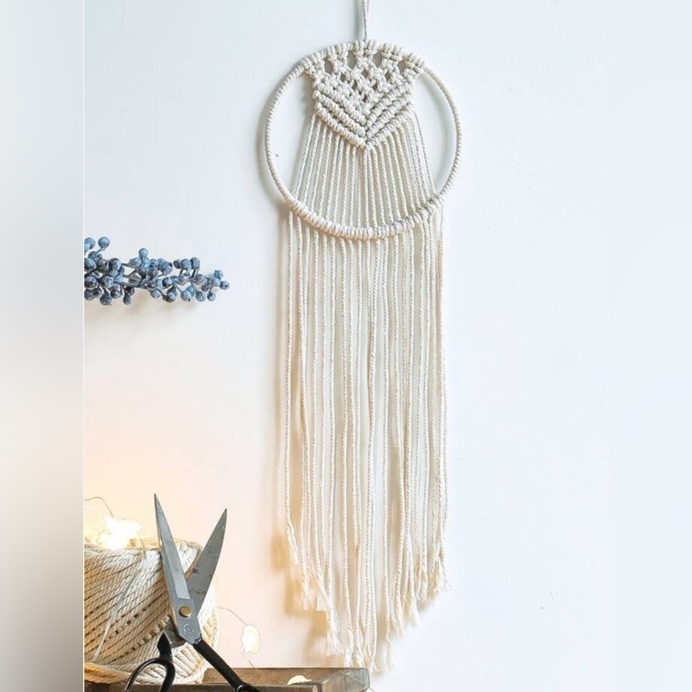 Small Ring Boho Wall Hanging Dream Catcher